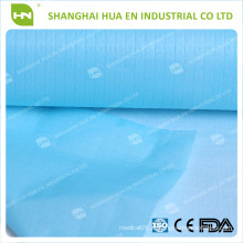 China fornece exames médicos de alto grau de papel descartável de papel PE descartáveis ​​com alta qualidade